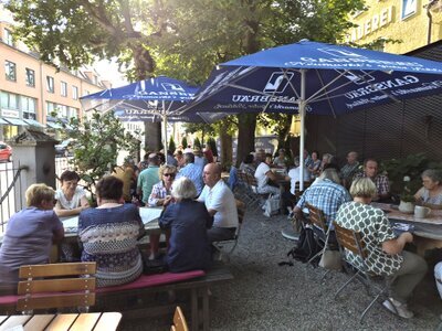 Abendessen im „Oberen Ganskeller“ in Neumarkt