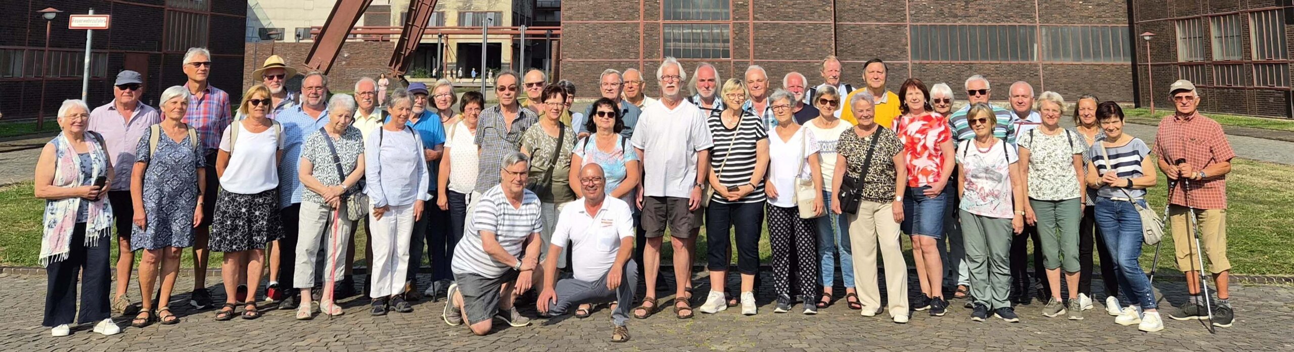 Reisegruppe in der Zeche Zollfrei