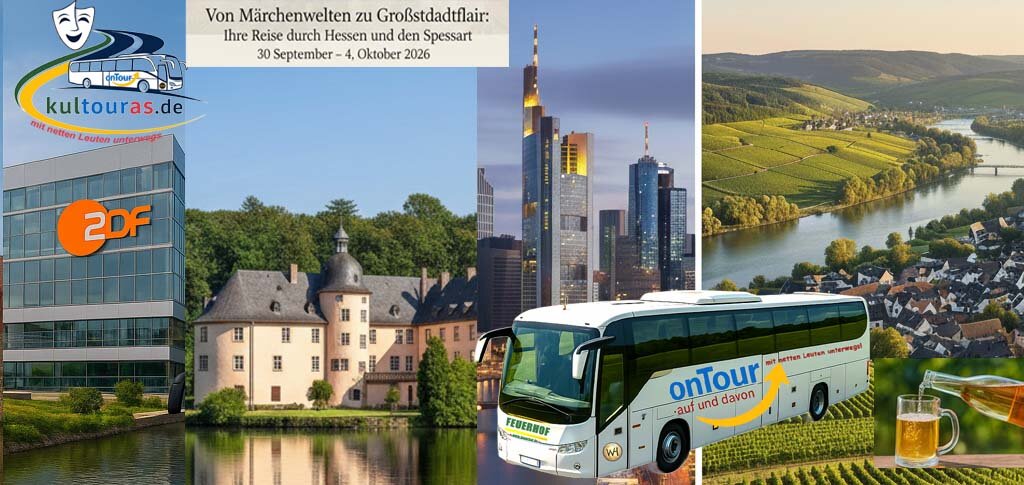 Titelbild: Ihre Reise durch Hessen und den Spessart